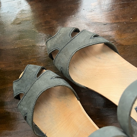 Swedish Hasbeens Suede Heels - Picture 7 of 11